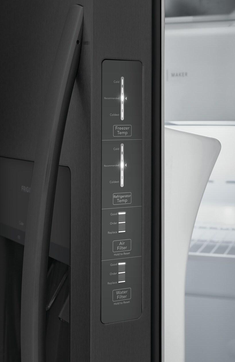 22 Cu. Ft. 33" Standard Depth Side by Side Refrigerator