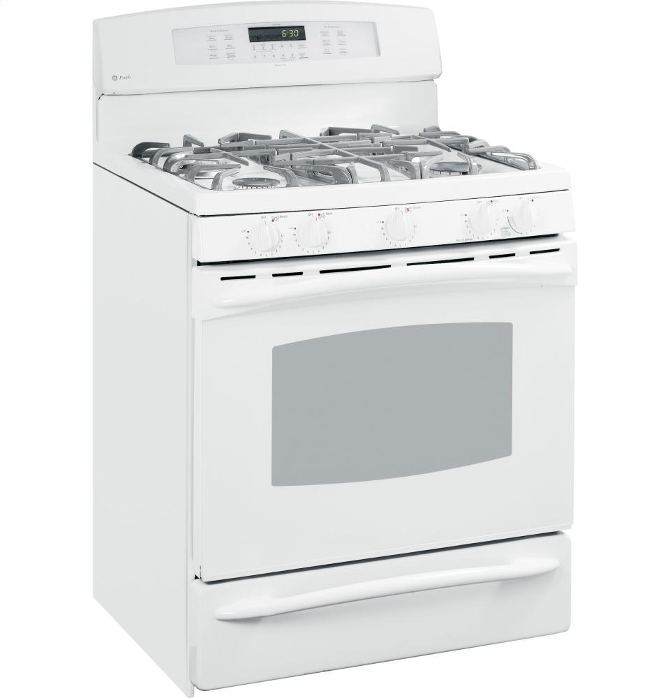 GE Profile 30" Free-Standing Self Clean Convection Gas Range with Warming Drawer