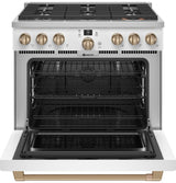 Café™ 36" Smart Dual-Fuel Commercial-Style Range with 6 Burners (Natural Gas)