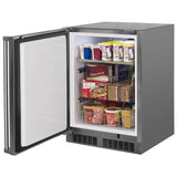24-In Outdoor Built-In All Freezer with Door Swing - Left