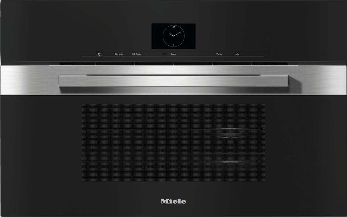 DGC 7670 Clean Touch Steel - 30" Compact Combi-Steam Oven XL for steam cooking, baking, roasting with roast probe + menu cooking.