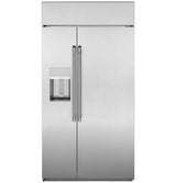 CAF(EBACK)™ 48" Smart Built-In Side-by-Side Refrigerator with Dispenser