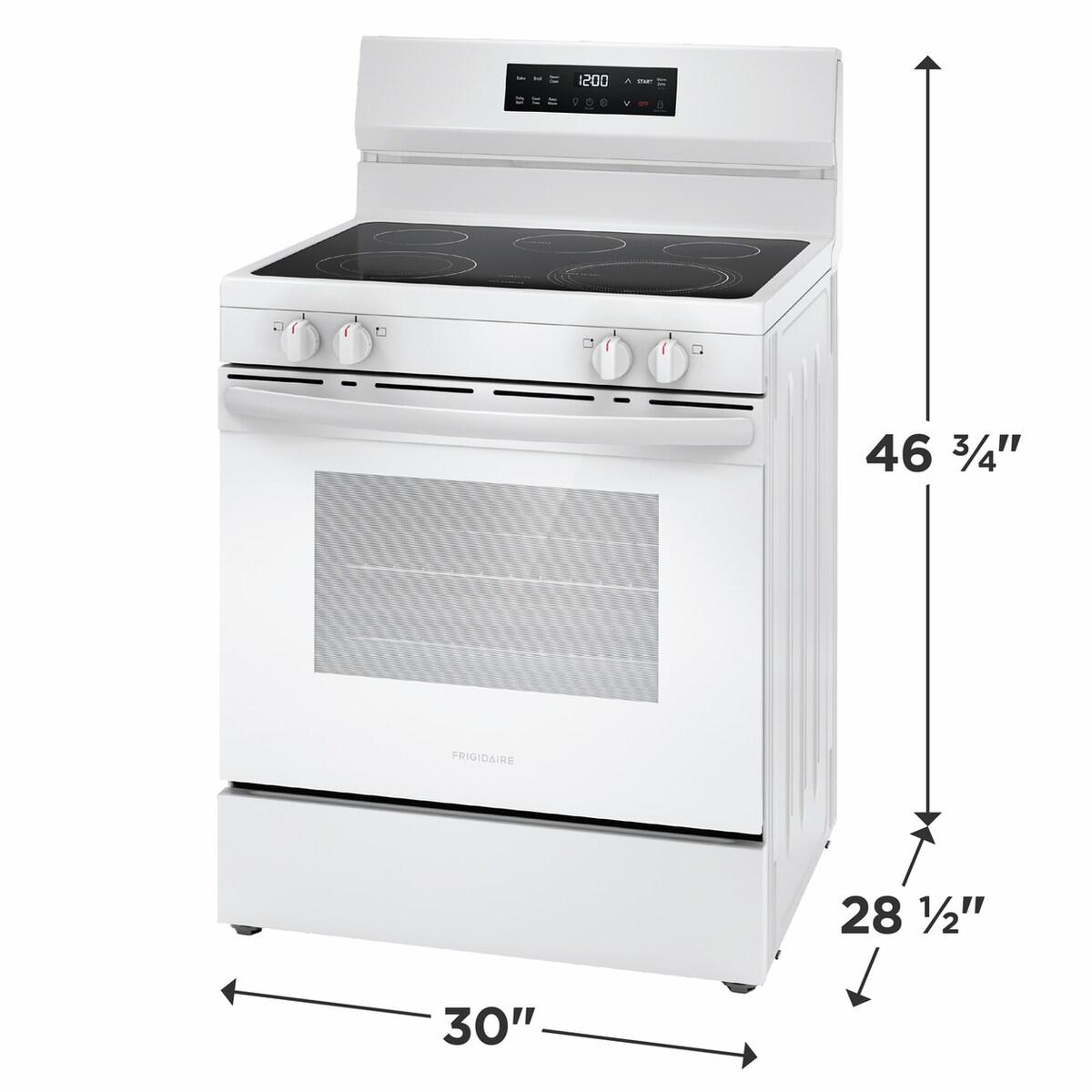 30" Electric Range with the EvenTemp®