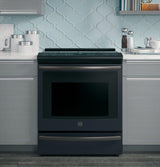 GE Profile™ 30" Smart Slide-In Front-Control Induction and Convection Range