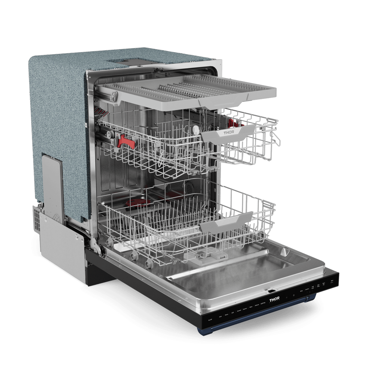 24 Inch Dishwasher Matte Black/navy Blue  Gordon Ramsay Series