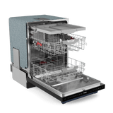 24 Inch Dishwasher Matte Black/navy Blue  Gordon Ramsay Series