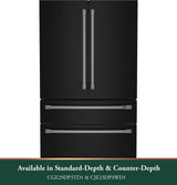 Café™ ENERGY STAR® 23.2 Cu. Ft. Smart Counter-Depth 4-Door French-Door Refrigerator With Dual-Dispense AutoFill Pitcher