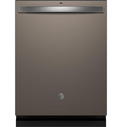 GE® ENERGY STAR® Top Control with Stainless Steel Interior Dishwasher with Sanitize Cycle