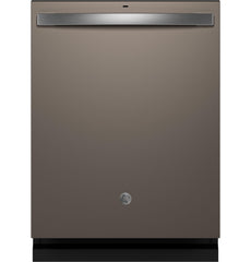 GE® ENERGY STAR® Top Control with Stainless Steel Interior Dishwasher with Sanitize Cycle