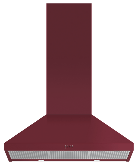 36" Series 7 Pyramid Chimney Wall Range Hood