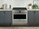 36" Front Control Freestanding Gas Range