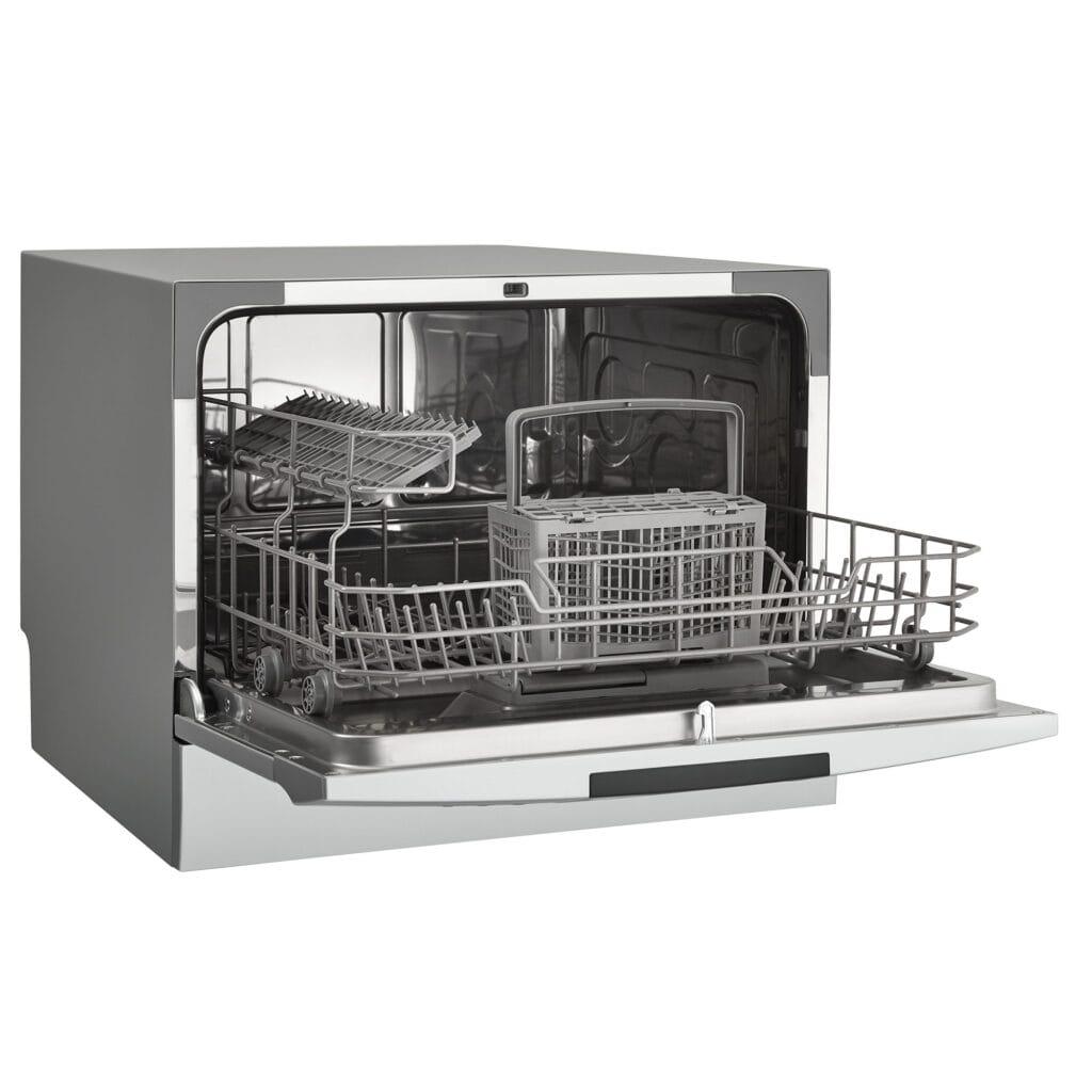 Danby 6 Place Setting Countertop Dishwasher in Silver