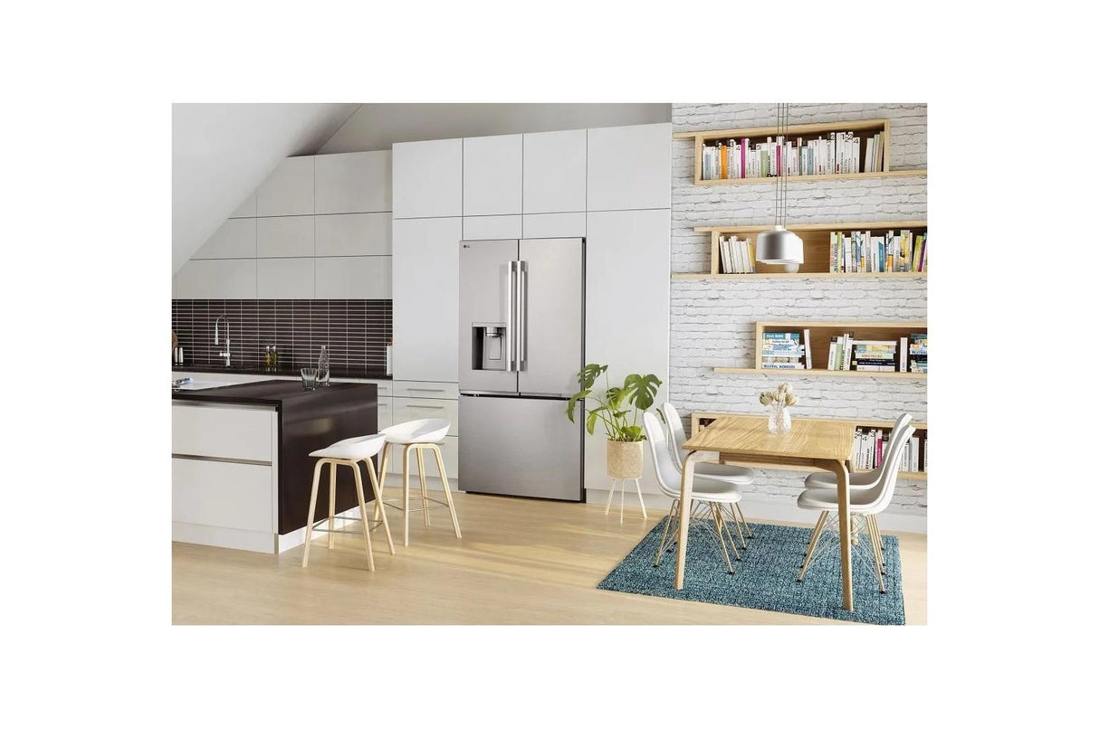 24 cu. ft. Counter-Depth MAX™ with Zero Clearance™ 3-Door French Door Refrigerator