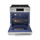 30 Inch Professional Gas Range With Tilt Panel Touch Control In Stainless Steel  Gordon Ramsay Series