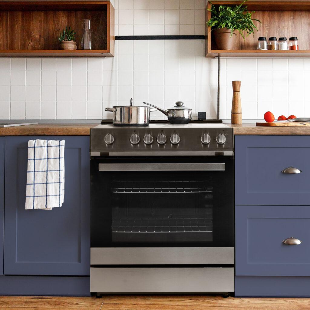 Danby 30 Slide in Smooth Top Electric Range with Knob Controls in Stainless Steel