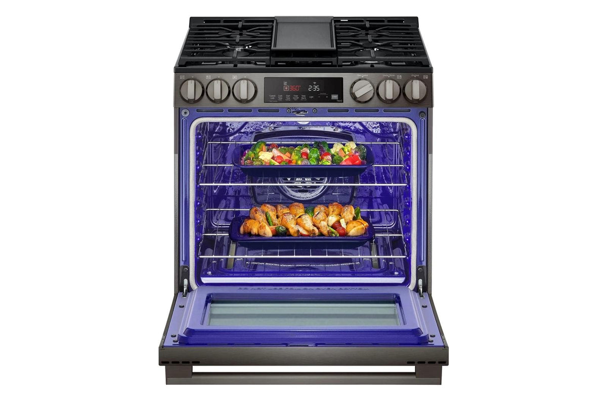 5.8 cu. ft. Smart Gas Slide-in Range with Convection, Air Fry and EasyClean®