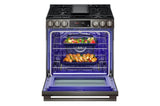 5.8 cu. ft. Smart Gas Slide-in Range with Convection, Air Fry and EasyClean®