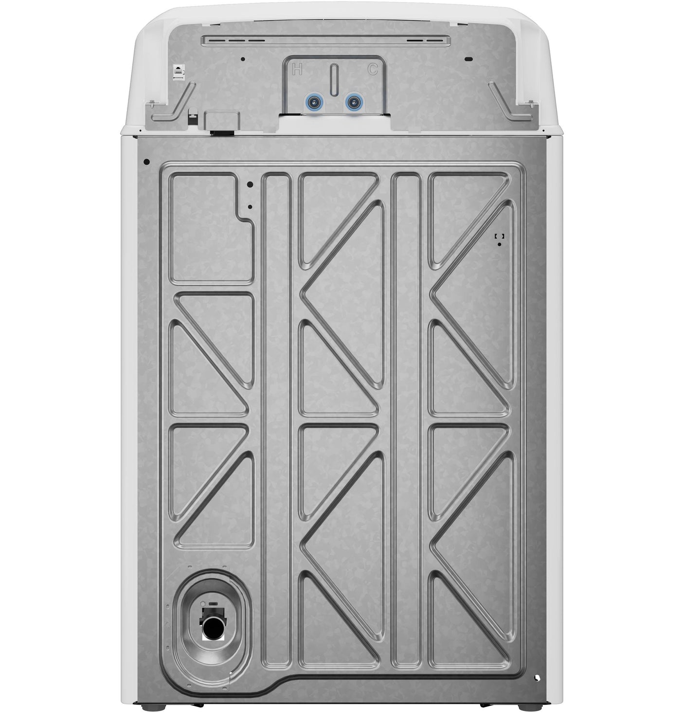 GE® 4.3 cu. ft. Capacity Washer with Stainless Steel Basket,5-yr Limited Warranty&#x200B;
