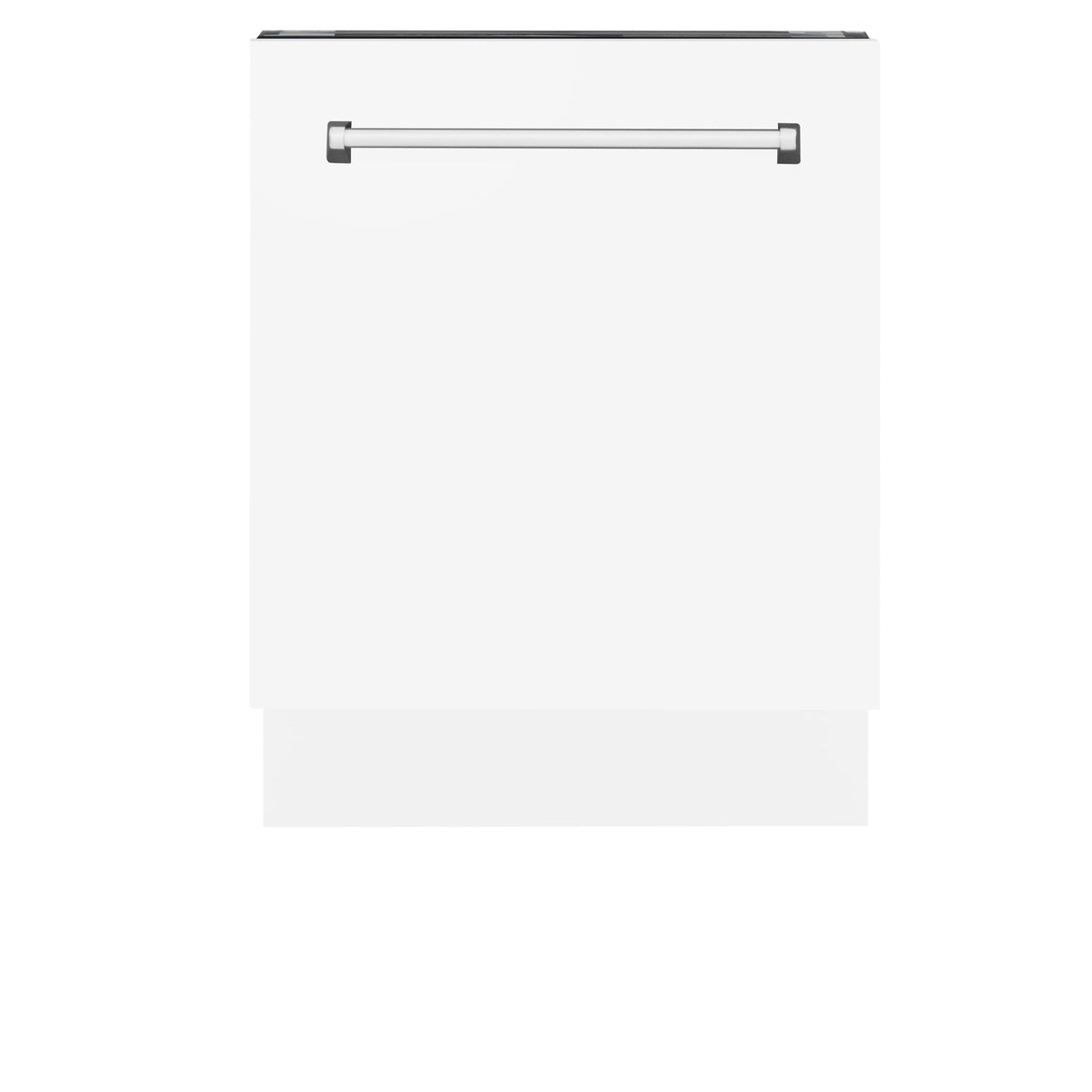 ZLINE 24" Tallac Series 3rd Rack Dishwasher with Traditional Handle, 51dBa (DWV-24) [Color: White Matte]
