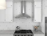 Savona, Wall, 90cm, Wht, 685CFM, ACT, LED