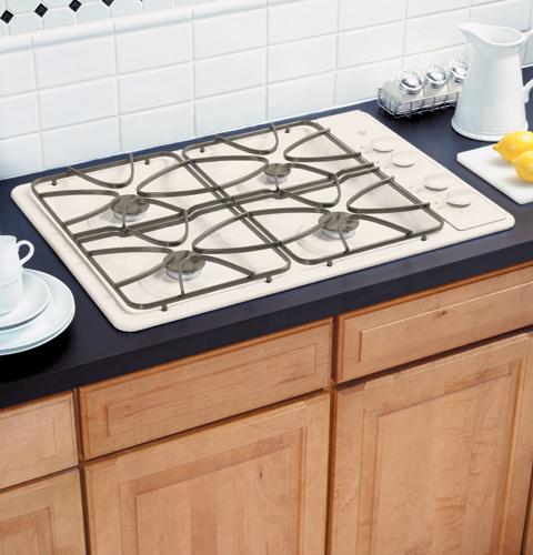 GE® 30" Built-In Gas Cooktop