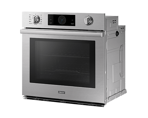 30" Steam-Assisted Single Wall Oven, Silver Stainless Steel