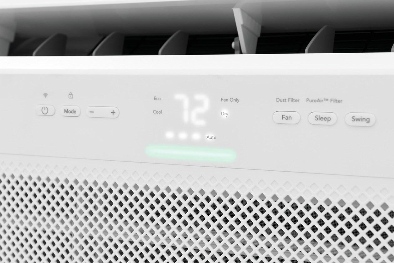 10,000 BTU U-Shape Window Room Air Conditioner with Inverter and Wi-Fi (Energy Star)