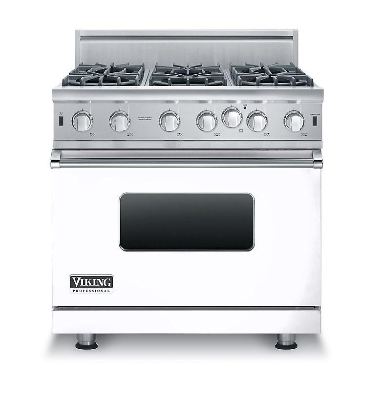 Viking 36 Inch Pro-Style Gas Range with Convection - Thumbnail 5