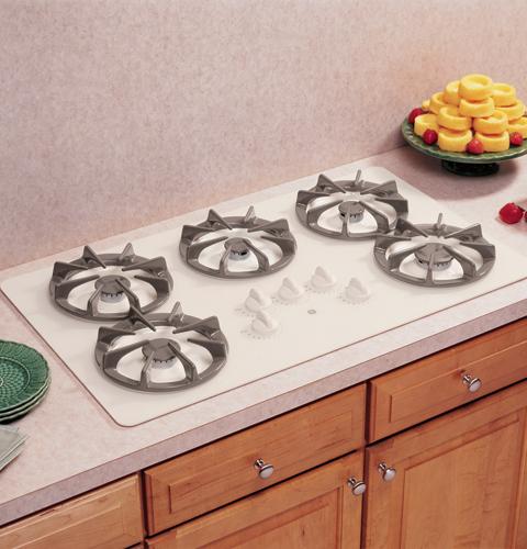 GE® 36" Built-In Gas Cooktop