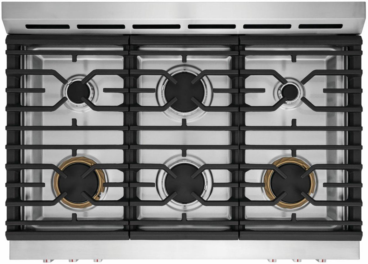 36" Dual-Fuel Range with Air Fry
