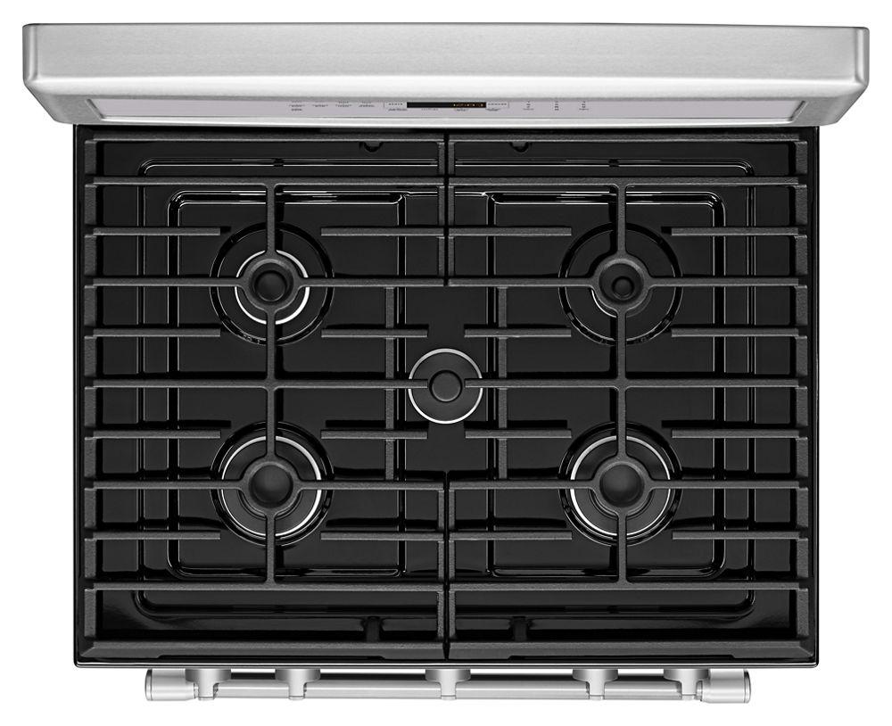 30-inch Wide Gas Range with Convection and Power Preheat - 5.8 cu. ft.