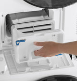 Haier ENERGY STAR® 4.1 cu.ft. Capacity Smart 24" Ventless Condenser Frontload Electric Dryer with Stainless Steel Basket