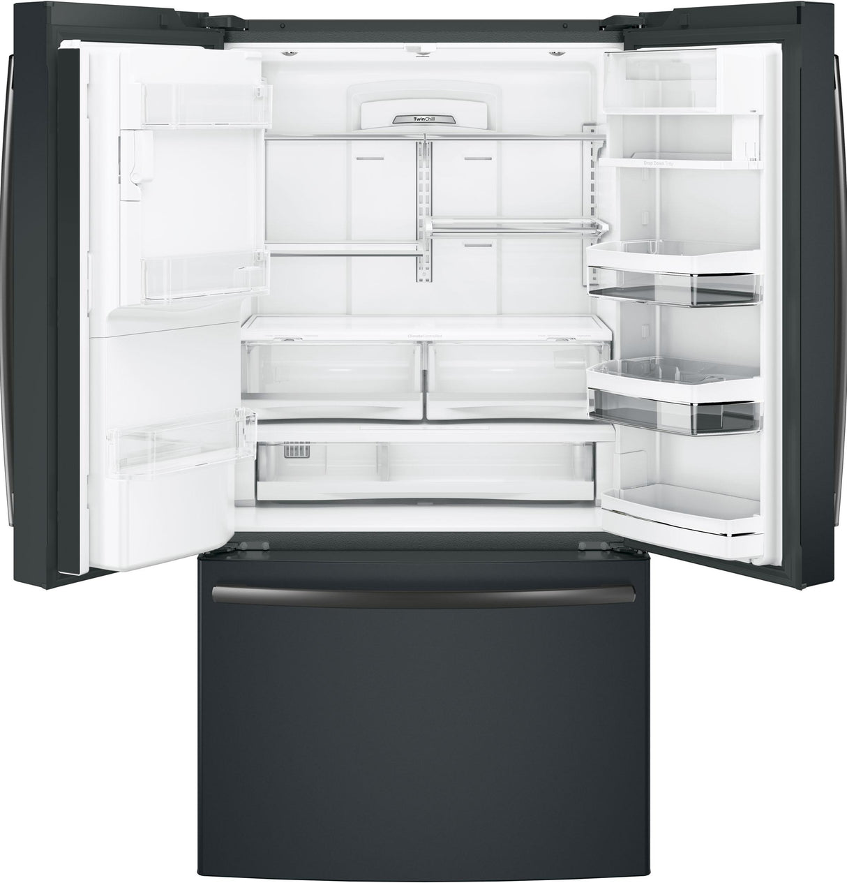 GE Profile™ Series ENERGY STAR® 22.2 Cu. Ft. Counter-Depth French-Door Refrigerator with Keurig® K-Cup® Brewing System