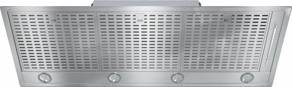 DA 2510 Insert ventilation hood with energy-efficient LED lighting and backlit controls for easy use.