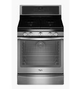 5.8 Cu. Ft. Freestanding Gas Range with AquaLift® Self-Cleaning Technology