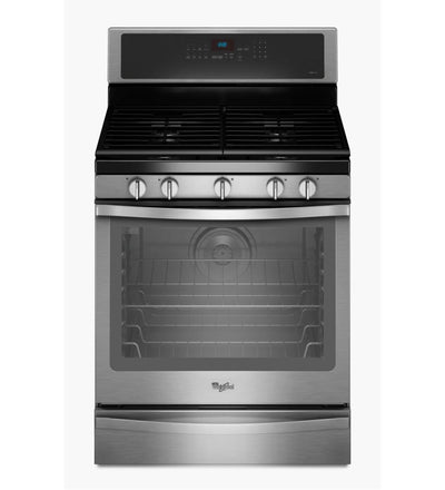 5.8 Cu. Ft. Freestanding Gas Range with AquaLift® Self-Cleaning Technology