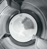 GE® 7.8 cu. ft. capacity gas dryer with stainless steel drum and steam