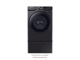 5.0 cu. ft. Smart Front Load Washer with Super Speed in Black Stainless Steel