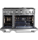 Monogram 48" All Gas Professional Range with 6 Burners and Griddle (Natural Gas)