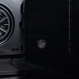 Forno Marco 30-Inch Dual Fuel Range, Stainless Steel, 4 Burners, 37,000 BTU, True Convection Oven, Energy Efficient