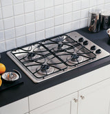 GE® 30" Built-In Gas Cooktop