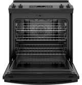 GE® 30" Slide-In Electric Convection Range