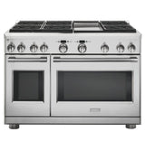 Monogram 48" All Gas Professional Range with 6 Burners and Griddle (Liquid Propane)
