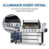 Prestige PRO 665 Elite with Smart Technology & Electric Smoker Box , Propane, Stainless Steel