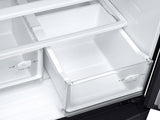 18 cu. ft. Counter Depth French Door Refrigerator in Black Stainless Steel