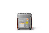 36"W. Dual Fuel Range (Burner: 6b, Finish: Spiced Cider, Trim: Polished Chrome, Fuel: Propane)