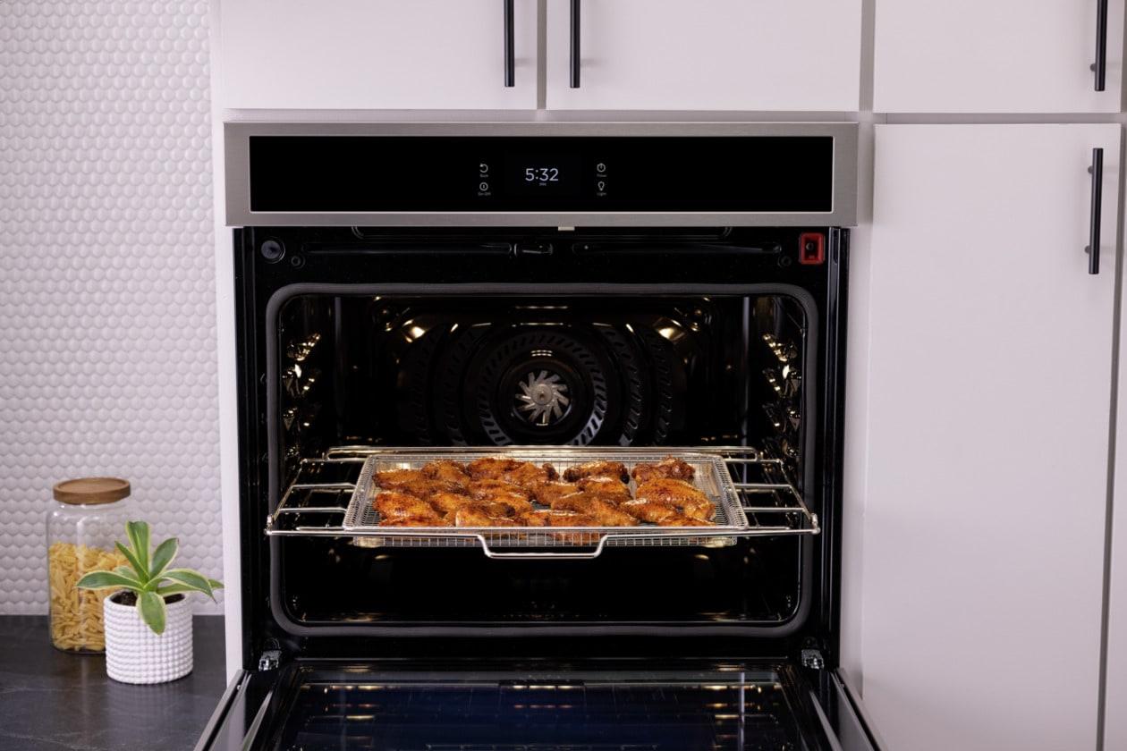 30" Double Electric Wall Oven with Total Convection