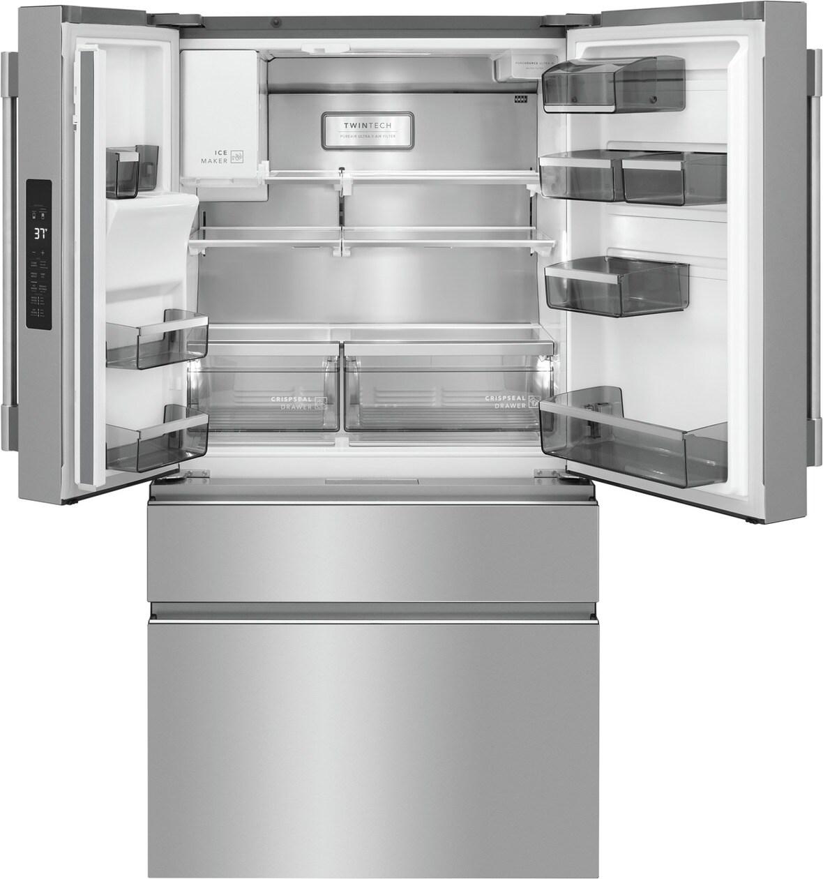 21 Cu. Ft. Counter-Depth 4-Door French Door Refrigerator