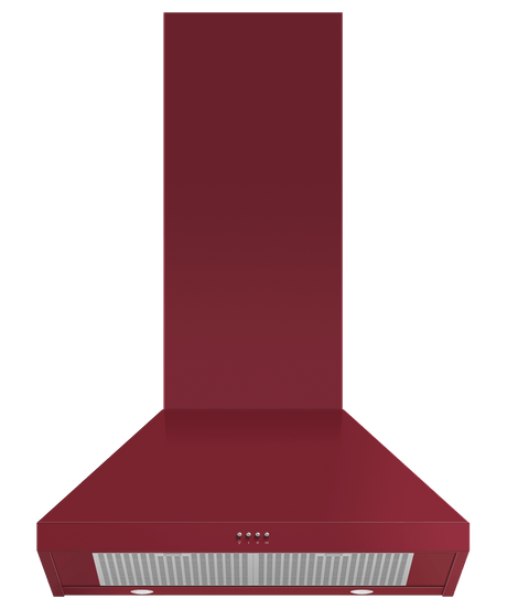 30" Series 7 Pyramid Chimney Wall Range Hood