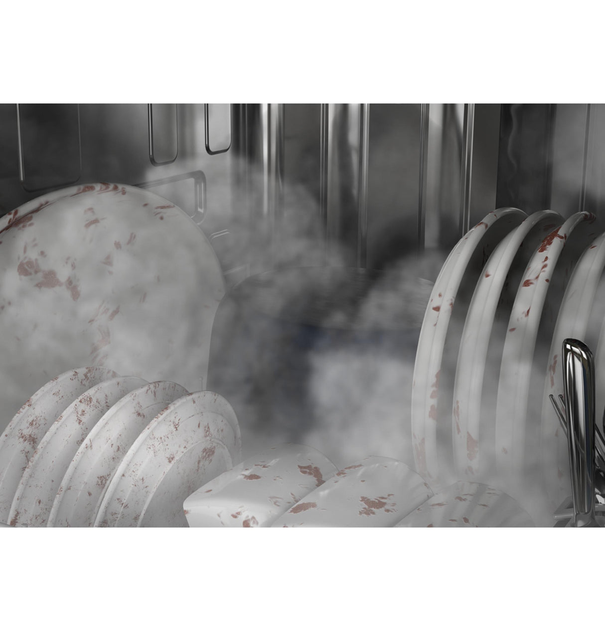 GE Profile™ ENERGY STAR® Fingerprint Resistant Top Control with Stainless Steel Interior Dishwasher with Sanitize Cycle & Twin Turbo Dry Boost